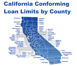 California Conforming Loan Limits by County