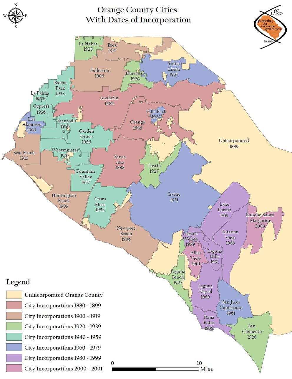Orange County Ca Zip Code Map | Campus Map
