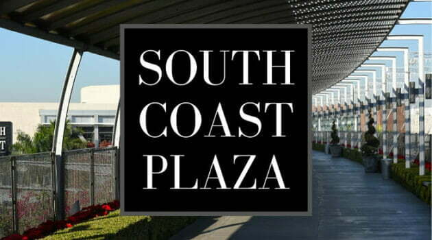 South Coast Plaza Enjoy OC