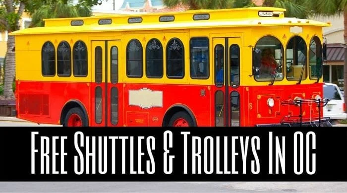 Free Shuttles & Trolleys In Orange County