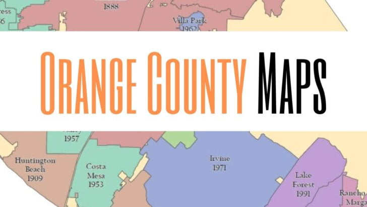 Orange County Maps