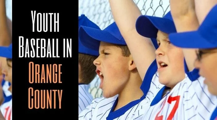 Youth Baseball In Orange County