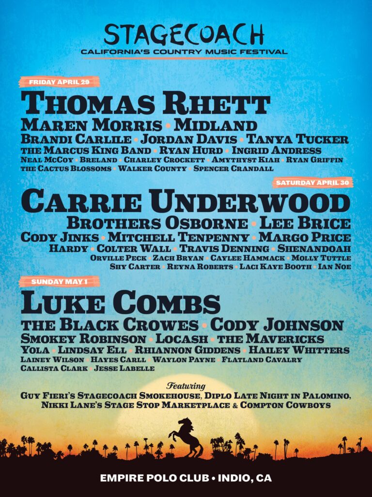 Stagecoach Lineup 2022