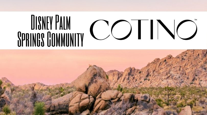 Disney Palm Springs Community Cortino