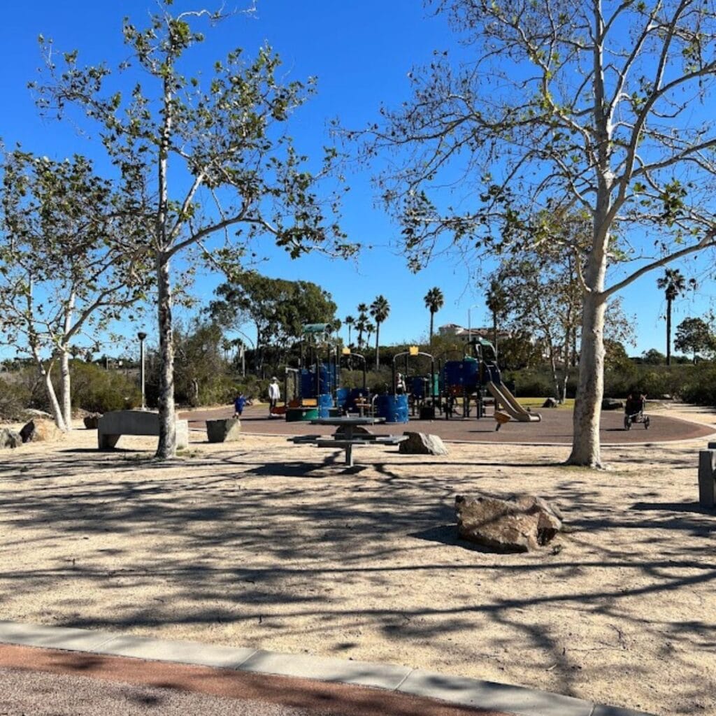 picnic spot at weider park huntington beach