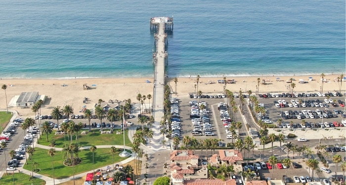 Balboa Pier Beach Newport Beach CA