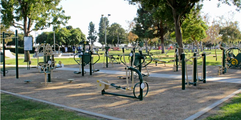 Garden Grove Park Fitness Equipment