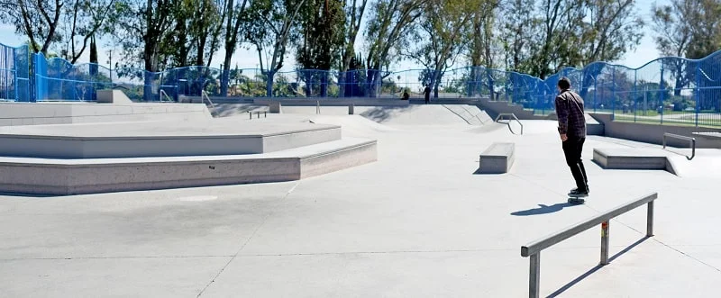 Santa Ana Centennial Skateboard Park