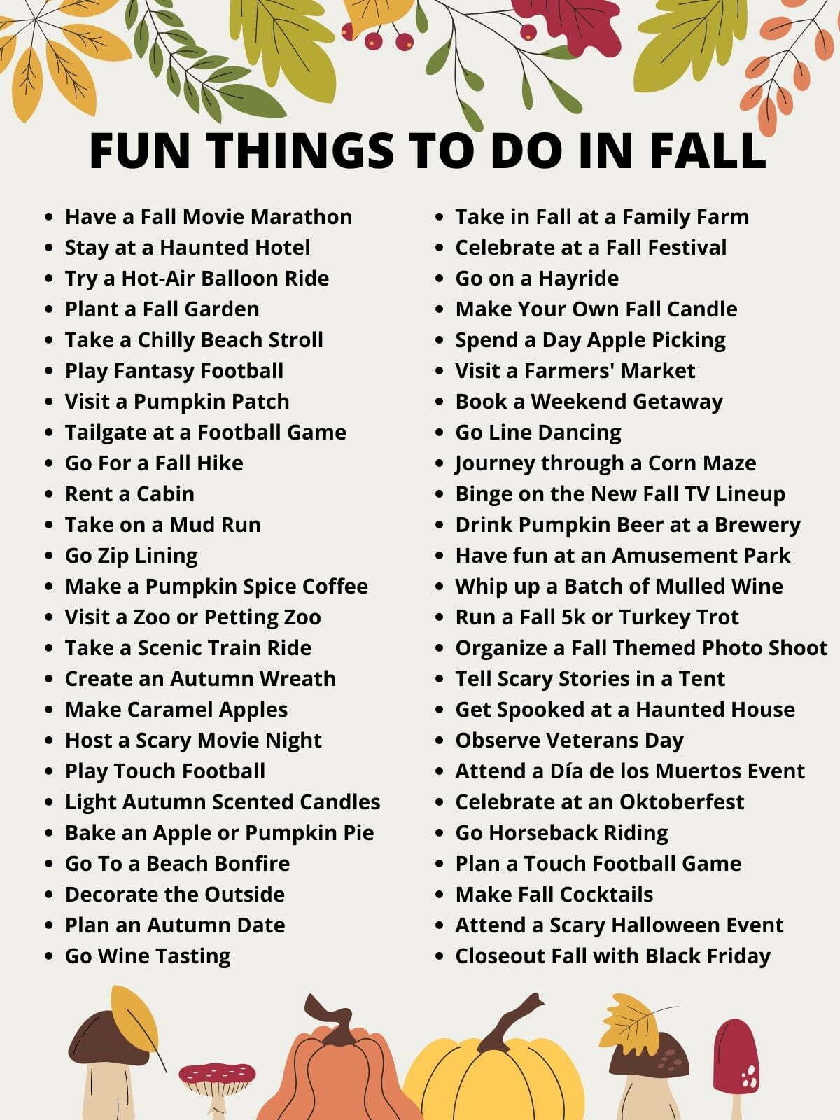 50 Fall Activities & Fun Things to Do | Enjoy OC