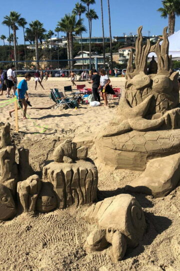 Corona Del Mar Sandcastle Contest
