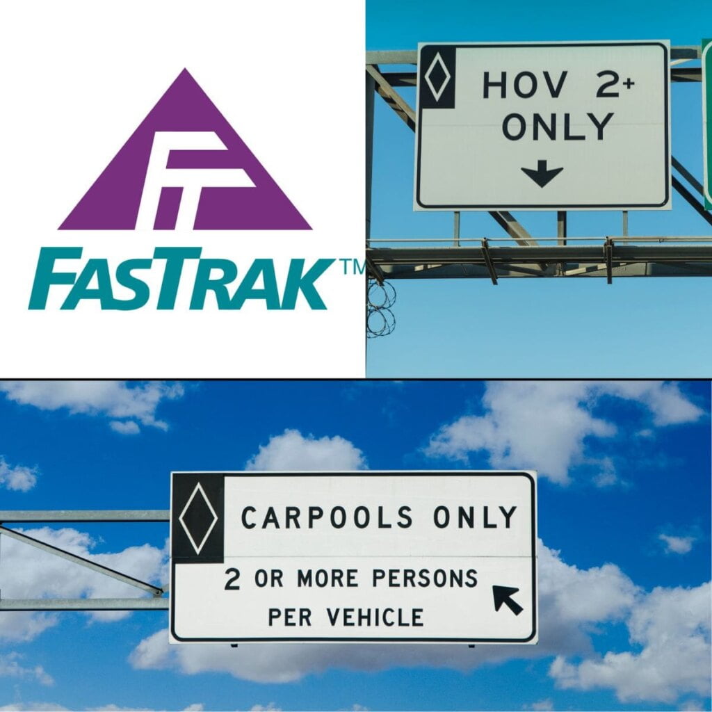 Difference Between Carpool, FasTrak, HOV, and Express Lanes