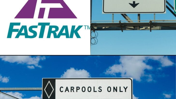 Difference Between Carpool, HOV, Fastrak, Express Lanes