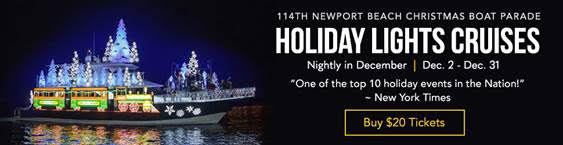 Newport Beach Boat Parade Cruise