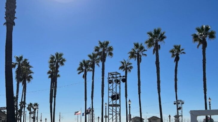 Huntington Beach Surf City Winter Wonderland