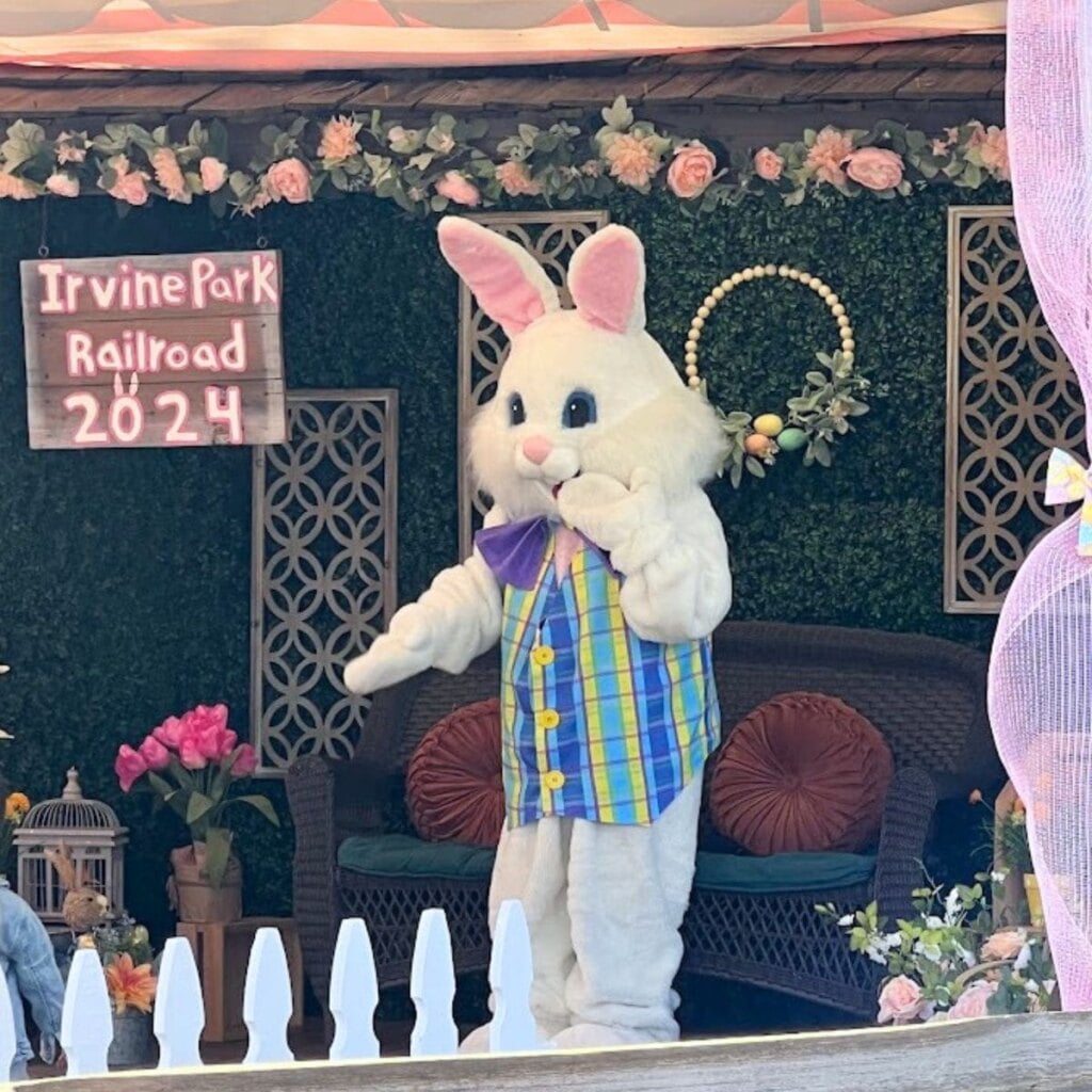 Easter Bunny At Irvine Park Railroad