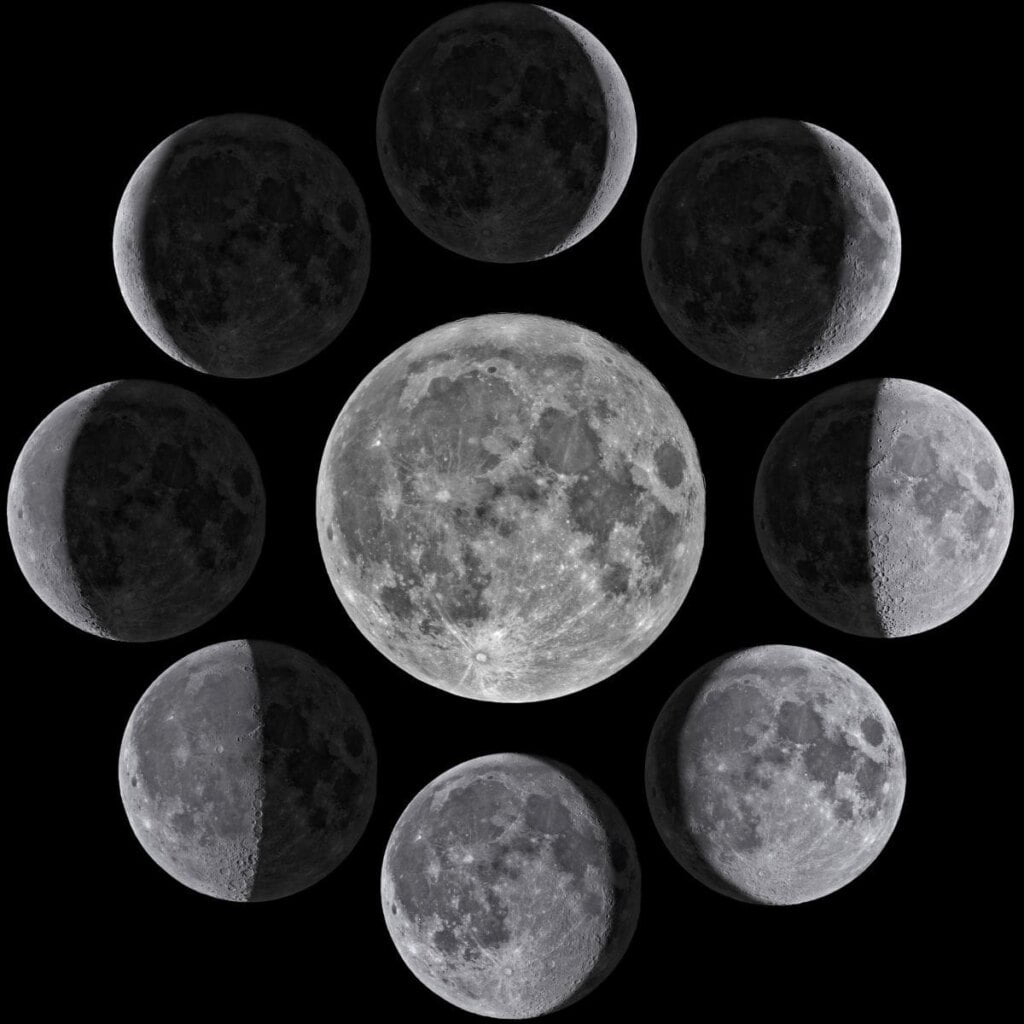 Moon Phase Calendar - Lunar Calendar