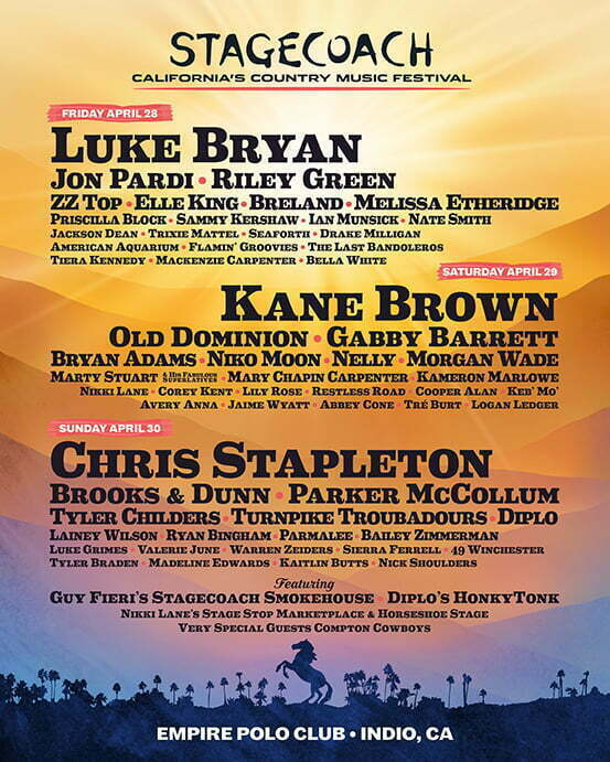 Stagecoach Lineup 2023