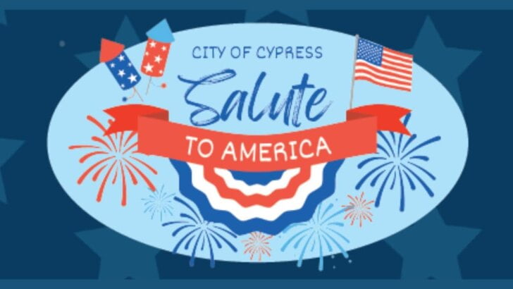 Cypress 4th Of July Salute To America