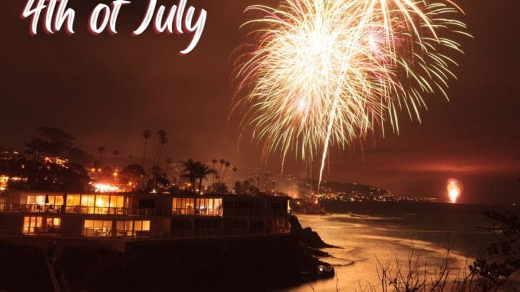 Laguna Beach 4th Of July Fireworks Show