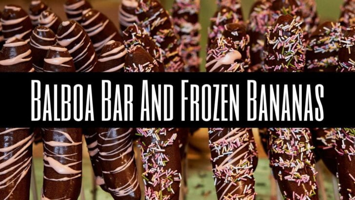Balboa Bar & Frozen Bananas