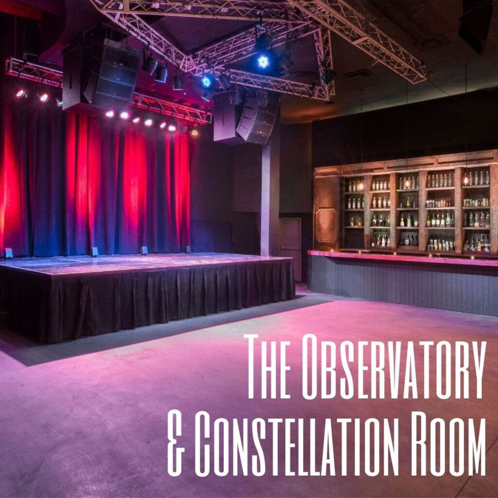 The Observatory & Constellation Room 
