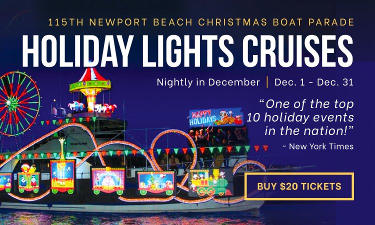 Newport Beach Holiday Boat Parade 2023