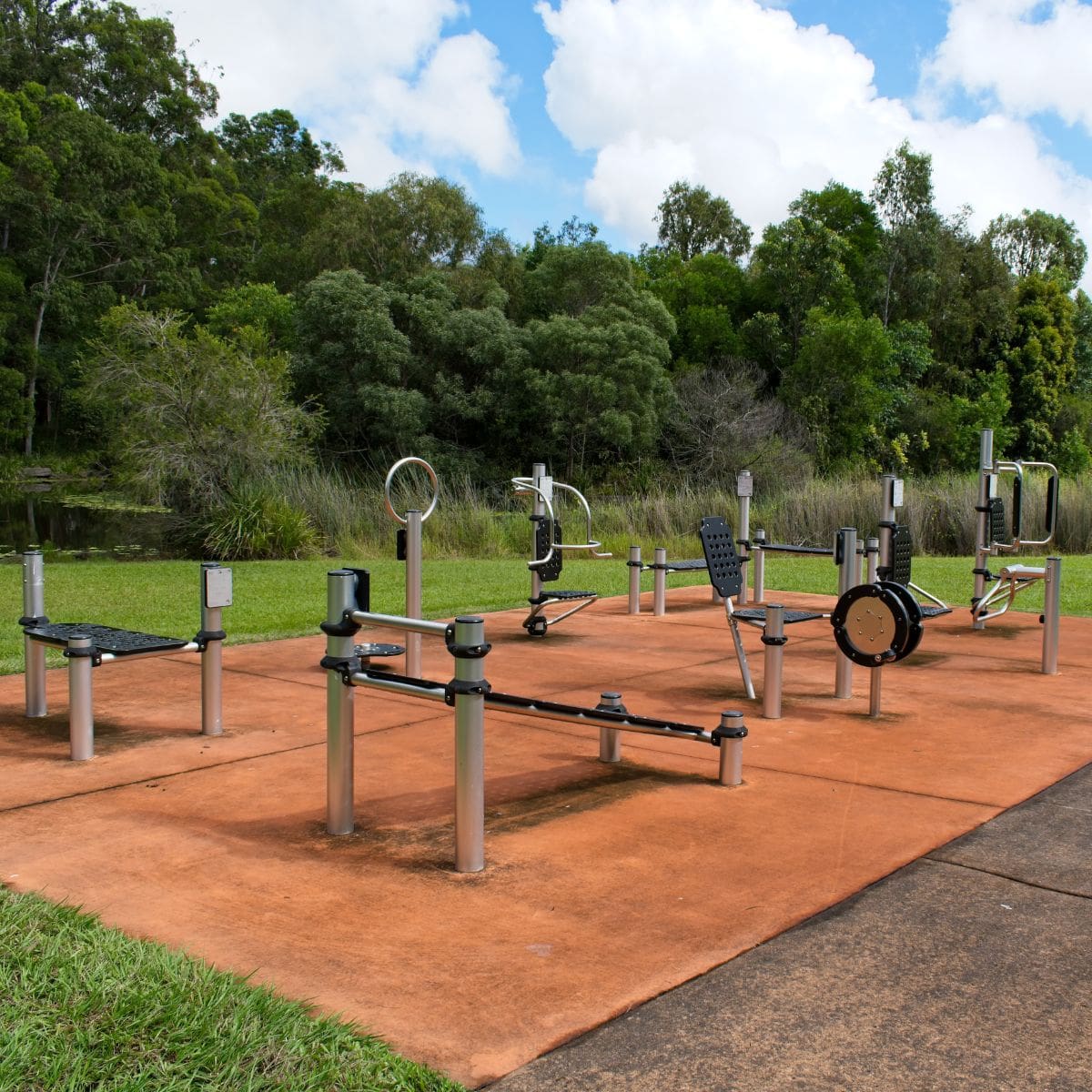 Parks with Workout Equipment & Outdoor Gyms