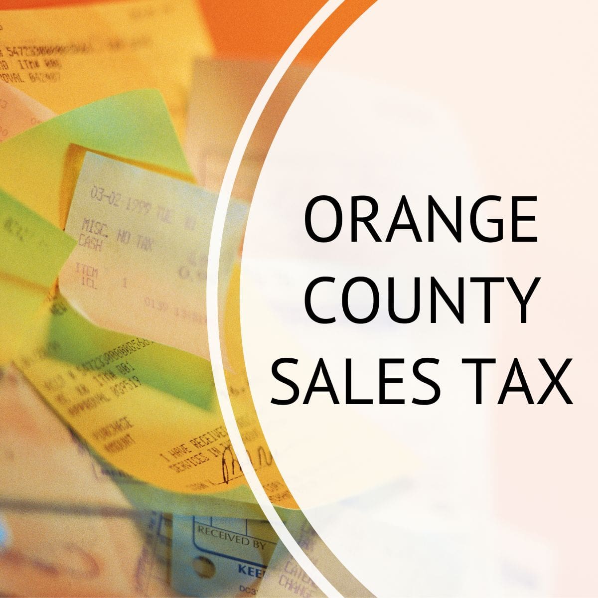 Sales Tax In Orange County