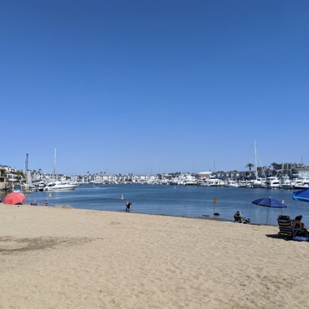 Best Swim Spots - Marina Park Newport Beach