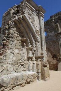 Mission San Juan Capistrano Earthquake Damage