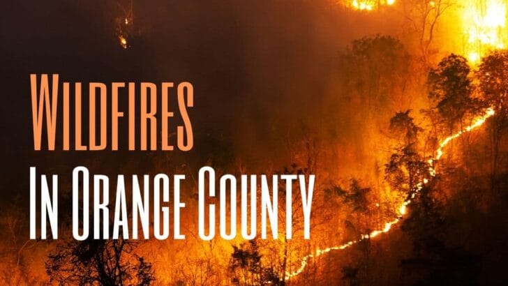 Wildfires In Orange County
