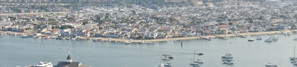 Balboa Island in Newport Beach, California