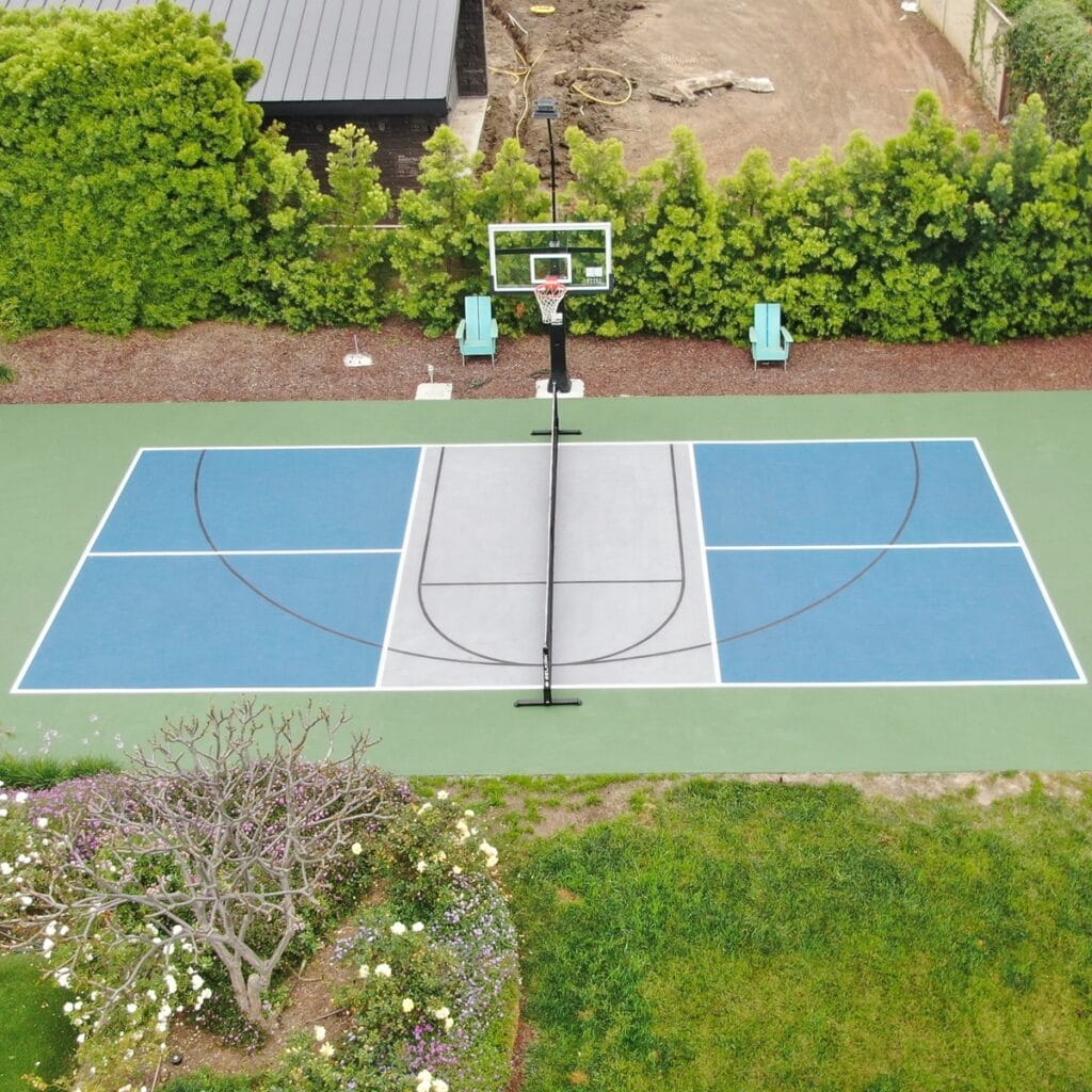 Pickleball court in Orange County