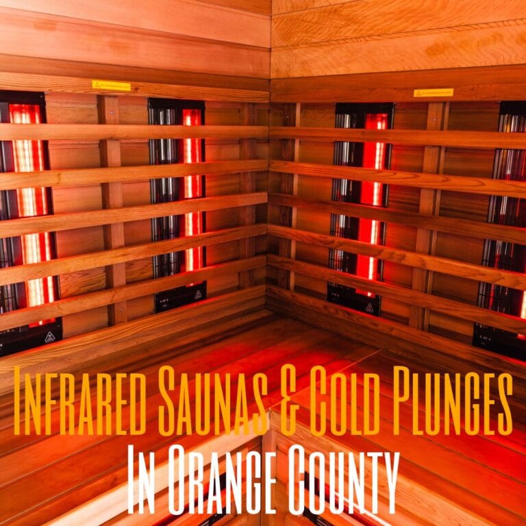 Infrared Saunas & Cold Plunges In Orange County